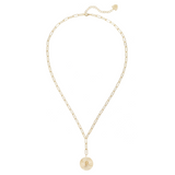 She's Spicy Lariat Initial Necklace