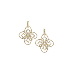 Heritage Mini Drop Earrings in Gold