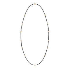 Legacy Chain Necklace in Gold/Black