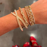 Grace Cuff Bracelet in Gold