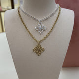 Heritage Drop Necklace in Gold