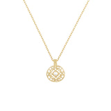 Enchanted Adjustable Necklace in Ivory Pearl/Gold