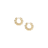 Heritage Mini Hoop Earrings in Gold