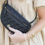 Grace Belt Bag in Black