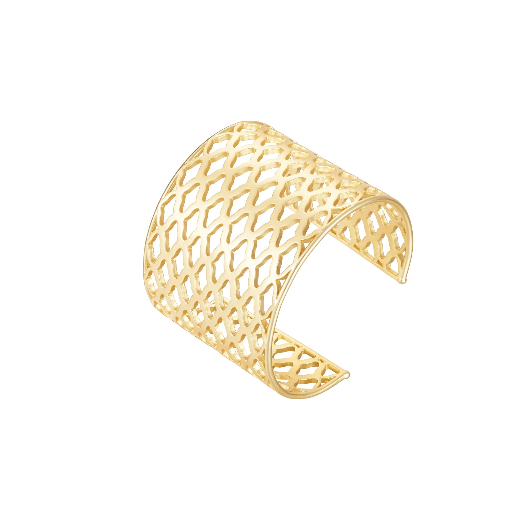 Graceful Cuff Bracelet Gold | 277-G