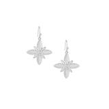 Sea Breeze Cross Drop Earrings