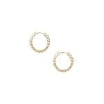 She's Spicy Huggie Earrings Gold | 263-G