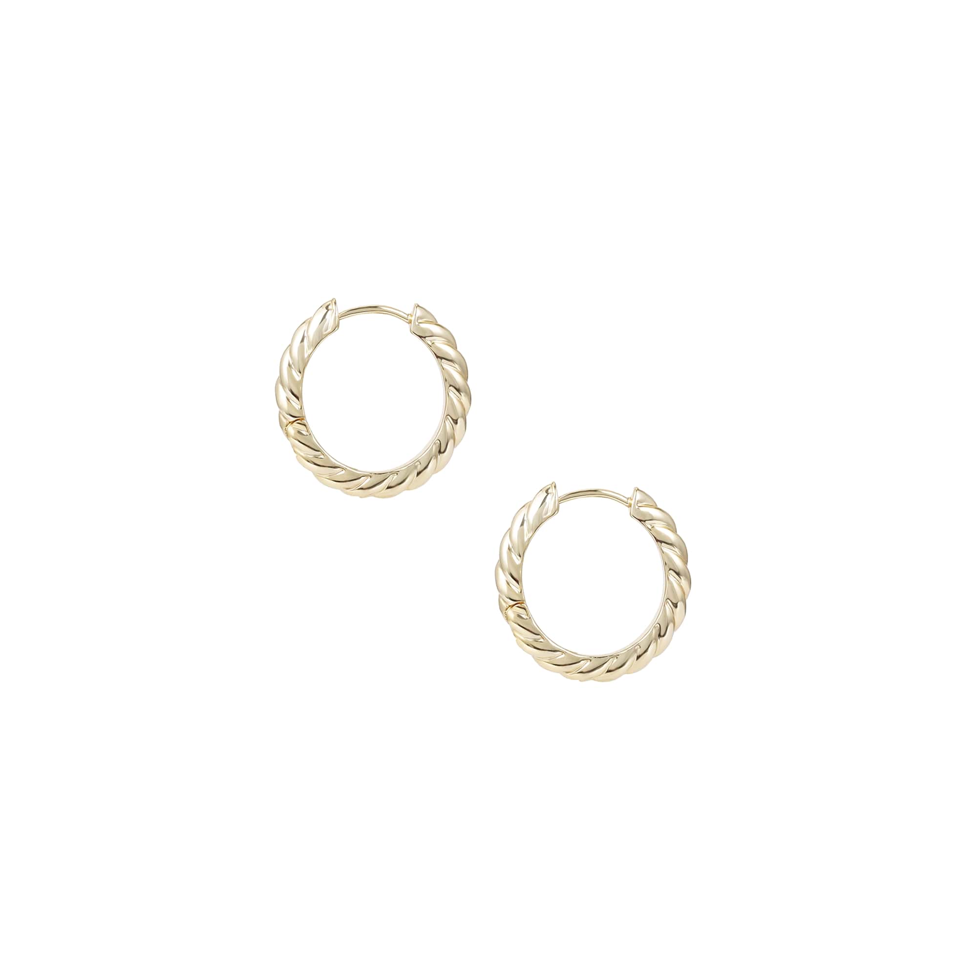 She's Spicy Huggie Earrings Gold | 263-G