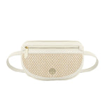 Grace Belt Bag in Cream Straw | HAN-BB1-CRE-STRA