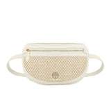 Grace Belt Bag in Cream Straw | HAN-BB1-CRE-STRA