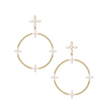 Radiant Beaded Statement Earrings