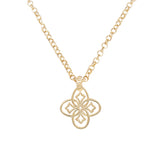 Heritage Drop Necklace in Gold