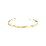 Eclipse Stacking Cuff Bracelet Gold