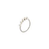 Adorned Pearl Stacking Ring