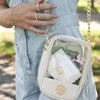 Grace Clear Crossbody in Cream | HAN-CB2-CLR-CRE