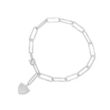 Horizon Chain Layering Bracelet in Silver