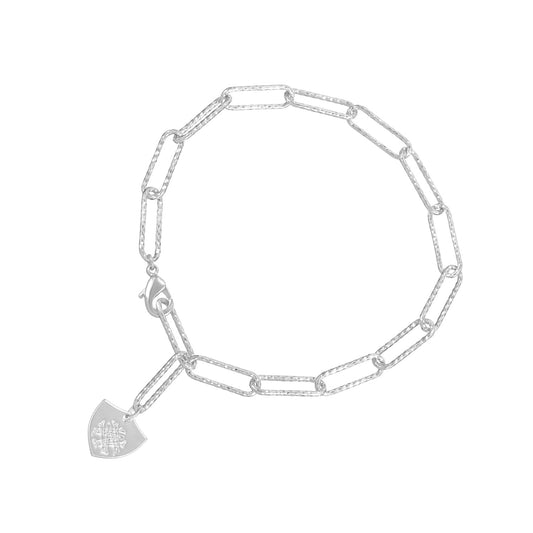 Horizon Chain Layering Bracelet in Silver