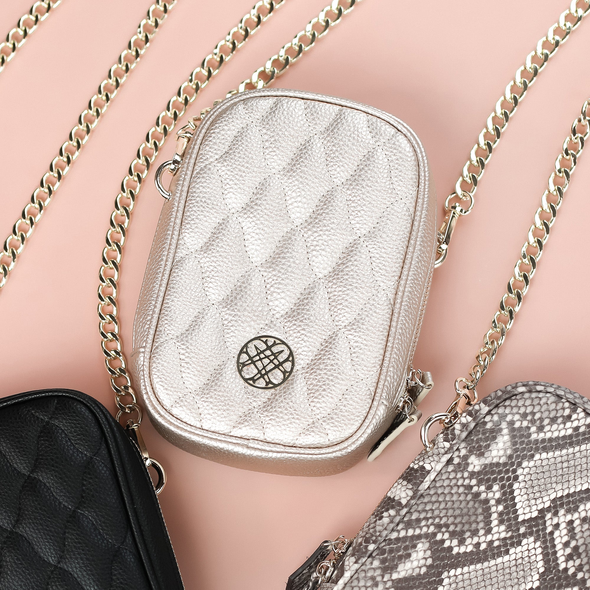 Grace Quilted Crossbody