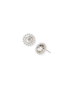 Allure Stud Earrings in Clear Crystal/Silver