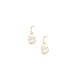 Horizon Mini Drop Earrings in Gold