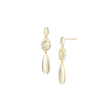 Horizon Drop Earrings in Gold