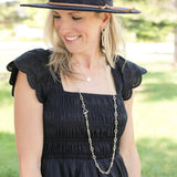 She's Spicy Chain Link Necklace Gold