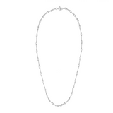 She's Spicy Chain Link Necklace Silver