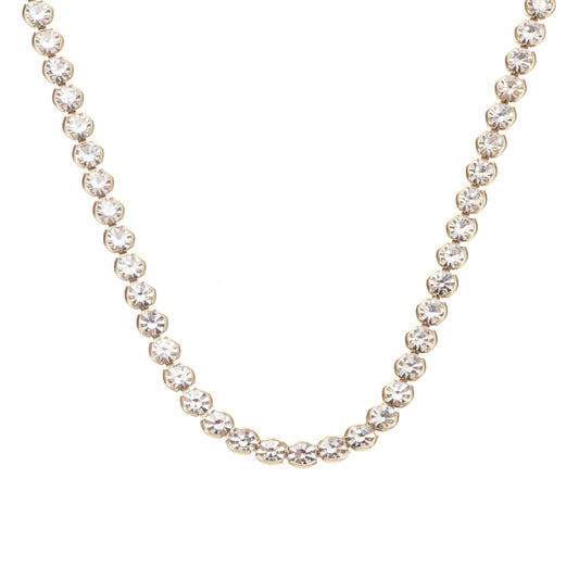 Enchanted Tennis Necklace in Gold