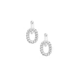 Legacy Link Earrings in Silver