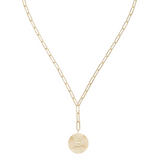 She's Spicy Lariat Initial Necklace