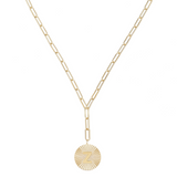 She's Spicy Lariat Initial Necklace