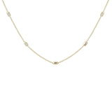 Everyday Beaded Layering Necklace Gold