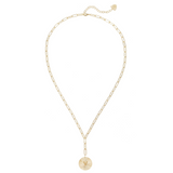 She's Spicy Lariat Initial Necklace