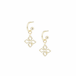 Grace Mini Huggie Earrings in Gold