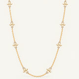 Believer cross mini necklace by Natalie Wood Designs