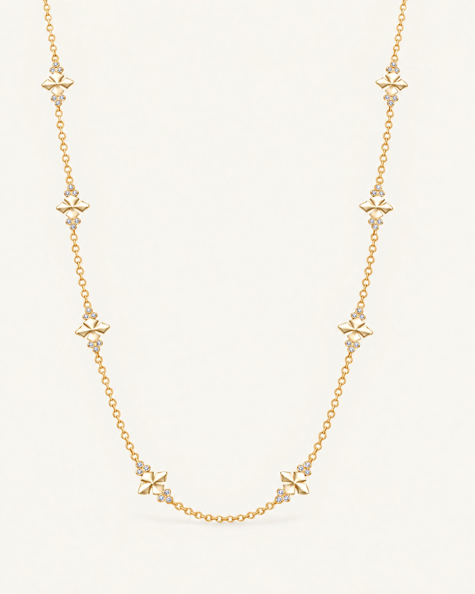 Believer cross mini necklace by Natalie Wood Designs