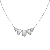 Daydreamer Necklace in Ivory Pearl/Silver