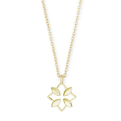 Grace Mini Drop Necklace in Gold
