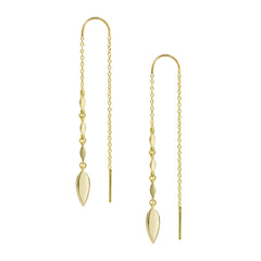 Grace Ear Threaders in Gold