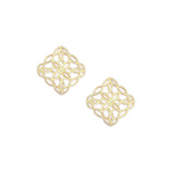 Bloom Stud Earrings in Gold