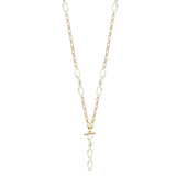 Blossom Toggle Necklace in Gold